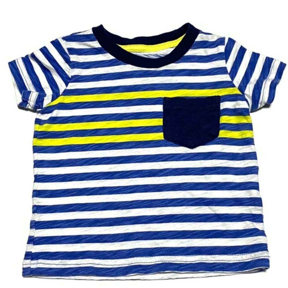 Carter’s Infant 3M Baby Boy Yellow Striped Tee